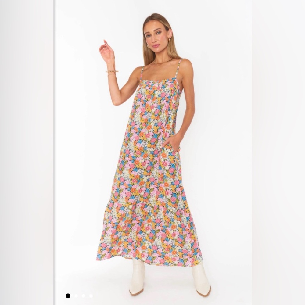 Show Me Your MuMu Colorful Floral Maxi dress
